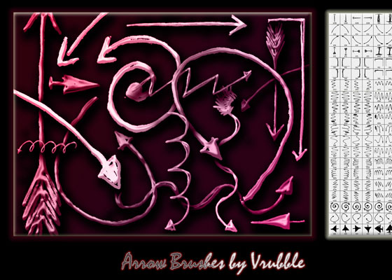 Arrow brushes