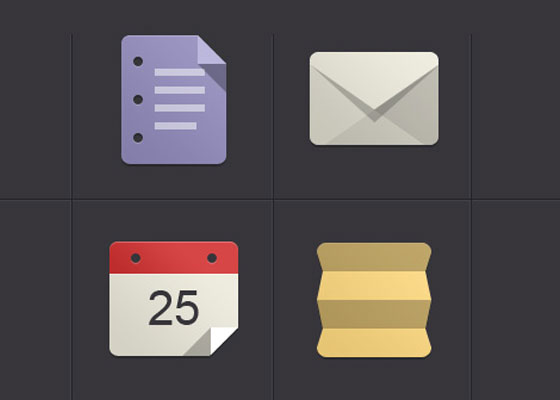 media icons