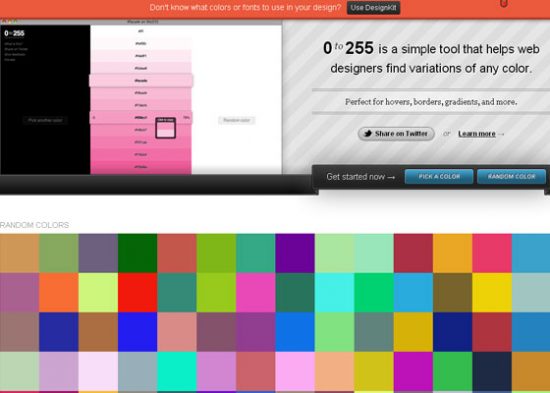 Color Palette tools