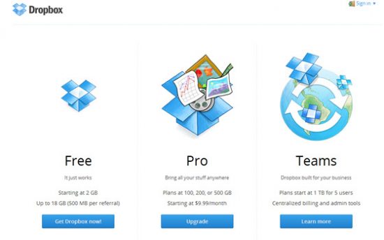 Pricing Table