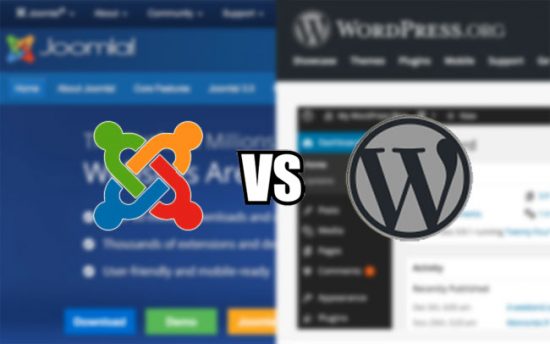 joomla vs wordpress