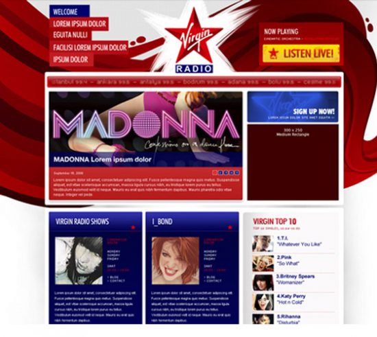 PSD Website Templates
