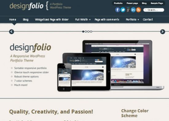 Free Minimal Responsive themes