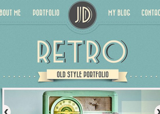 Retro web Design