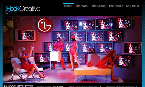 Large Photography in Web design