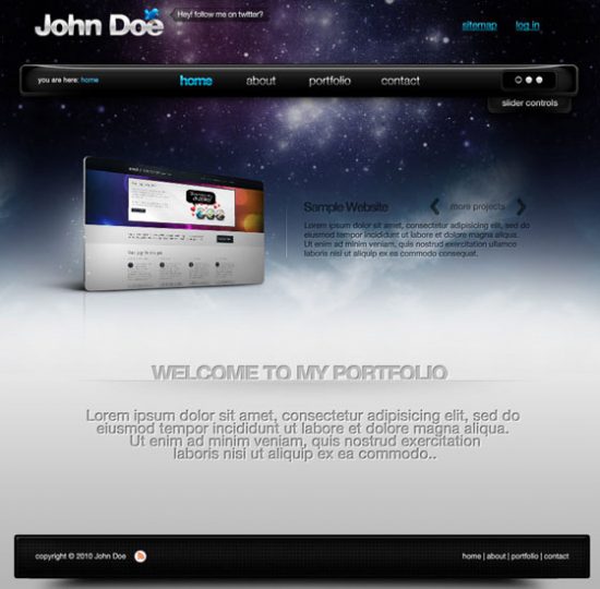 Photoshop Website Templates