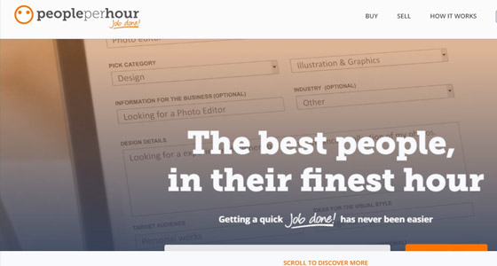 freelance website People per hour