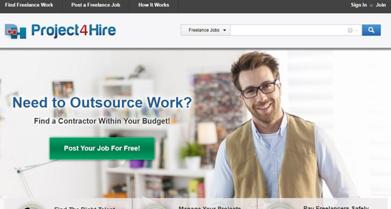 freelance website Project4hire