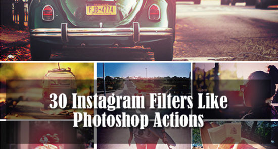 Instagram Filters Like Photoshop Actions