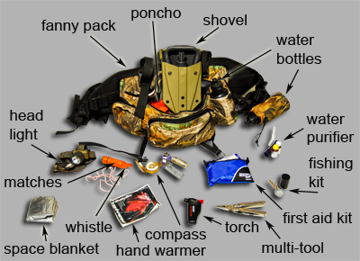 HUnting survival kit