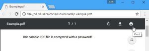 remove pdf password