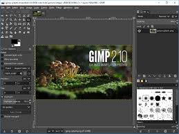 GIMP photo editing software
