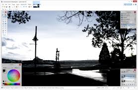 Paint.NET photo editing