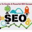 7 Ways To Create A Powerful SEO Campaign